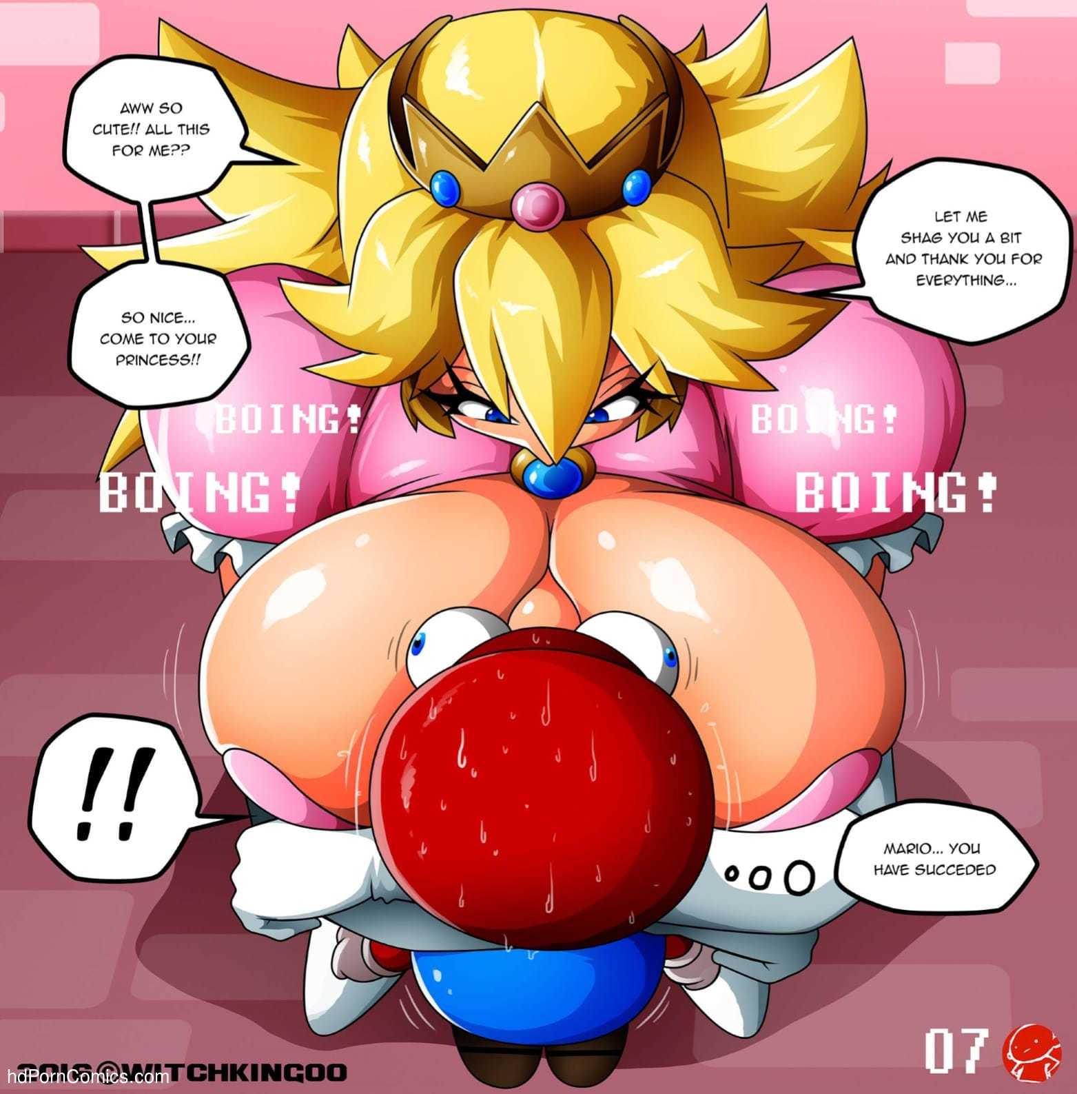 Princess Peach- Thank You Mario8 free sex comic